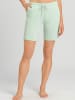 Hanro Schlafshorts Natural Elegance in pistachio melange