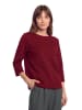 BETTY & CO Casual-Shirt mit Struktur in Fall Burgundy