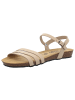 Plakton Sandale in beige