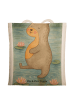 Mr. & Mrs. Panda Shopping Tasche Otter Bauch Design ohne Spruch in Weiß