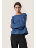 Soaked in Luxury Strickpullover SLSpina Baggy fit in Ensign Blue