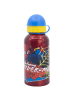 MARVEL Spider-Man Trinkflasche Aluminium, 400ml, mit Sicherheitsverschluss