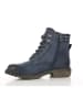Stiefelette in Navy