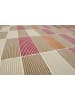 Esprit home Teppich "Fida" in Beere/Taupe/Orange/Sand