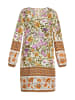 VIRITA Women Kleid in Wollweiss Mehrfarbig