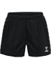 Hummel Hummel Shorts Hmlauthentic Multisport Damen Atmungsaktiv Feuchtigkeitsabsorbierenden in BLACK