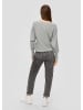 QS Strickpullover  in  9400_grau meliert