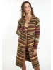 usha FESTIVAL Damen Strick Cardigan in Oliv Mehrfarbig