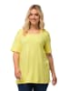 Ulla Popken Shirt in zitronengelb