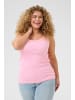 KAFFE curve Jerseytop KCcarina Tight fit in Prism Pink