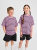 Hummel T-Shirt Hmljr Loose Kinder in SMOKY GRAPE