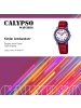 Calypso Analog-Armbanduhr Calypso Junior rot mittel (ca. 32mm)