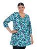 Ulla Popken Longshirt in smaragd