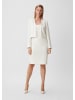 comma Kleid in 0120_weiß