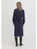 Hessnatur Jersey Kleid Midi in pflaume