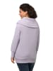 Ulla Popken Sweatshirt in pastell flieder