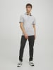 Jack & Jones Poloshirt in Light Grey Melange 3