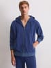 Marc O'Polo Kapuzensweatjacke Heavy Jersey in Iris ink