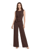 Vera Mont Jumpsuit mit weitem Bein in rostbraun