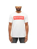 Mustang T-Shirt 1er Pack in Weiß