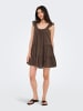 ONLY Kleid in Chocolate Martini