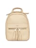 Knomo Mayfair Luxe Beauchamp XXS City Rucksack RFID Leder 20 cm in trench beige