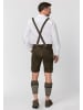 Stockerpoint Lederhose "Beppo 4" in bison gespeckt