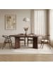 CALICOSY Esstisch LOU in Nussbaum - (W) 160  x (H) 75  x (L) 90 cm