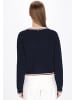 DreiMaster Women Cardigan in navy offwhite wine red