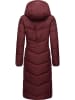 ragwear Wintermantel Pavla Long in Wine Red