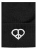 Mister Tee Mister Tee Peace Sign Heavy Knit Beanie in black