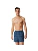 Schiesser Web-Boxershorts 2er Pack in Dunkelblau/Petrol