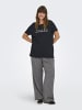 ONLY Carmakoma T-shirt in Black