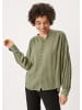 QS Bluse in 7815_olivgrün