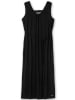 sheego Maxikleid in schwarz