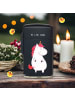 Mr. & Mrs. Panda Feuerzeug Einhorn Wut ohne Spruch in Schwarz