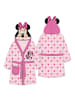 Disney Minnie Mouse Disney Minnie Mouse Bademantel mit Kapuze Gürtel & Tasche für Mädchen in Rosa