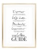 Tales by Jen Poster / Kunstdruck "The Coffee Guide" I Ohne Rahmen