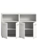 ebuy24 Badmöbelset Ice (2-teilig) Weiß 120 x 32 cm