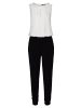 Vera Mont Jumpsuit mit Cut-Outs in Schwarz/Weiß