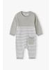 Minoti Strampler babyprem 9 in graumeliert
