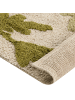Beliani Kinderteppich DARMA in Beige/Grün/Rosa - (W) 160 x (L) 230 cm