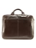 Jost Skagen Aktentasche Leder 40 cm Laptopfach in redbrown