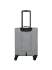 travelite Umbria - 4-Rollen-Kabinentrolley S 55 cm (schwarz) in smoky grey