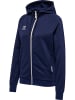 Hummel Hoodie Hmlmove Grid Cot. Zip Hoodie Woman in MARINE