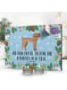 Mr. & Mrs. Panda adventskalender kerzen Hund Dogge mit Spruch in Eisblau
