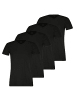 Puma T-Shirt 4er Pack in Schwarz