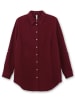 sheego Hemdbluse in weinrot