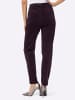 creation L Cordhose in aubergine