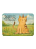 Mr. & Mrs. Panda magnet Einhorn Katze Design mit Spruch in Weiß
